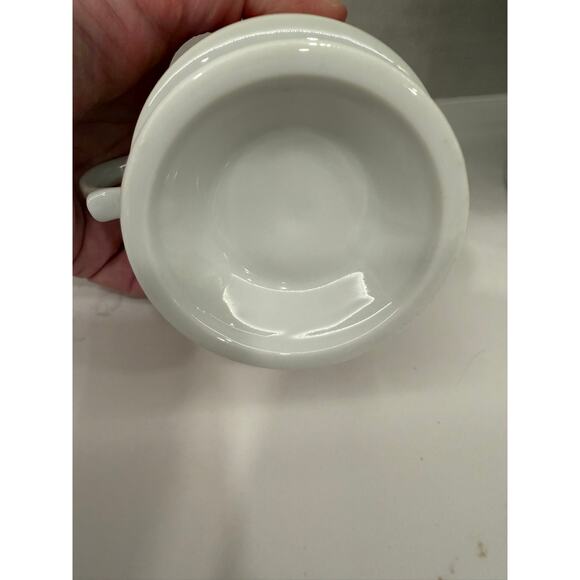 VTG Mr. and Mrs. Claus Christmas Footed Mug - Picture 7 of 9